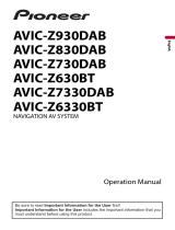 Pioneer AVIC Z930 DAB User manual