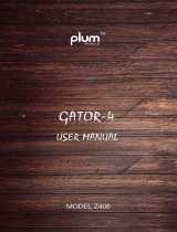 PLum Mobile Gator 4 Operating instructions