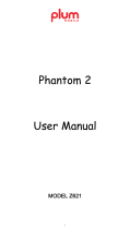 PLum Mobile Z621 Phantom 2 User manual