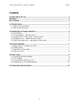 Point of View P825 Android 4.1 Owner's manual