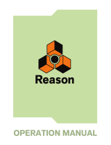 Propellerhead Reason 6.0 User manual