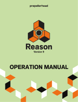 Propellerhead Reason 9.5 User manual