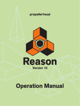 Propellerhead Reason 10.4 User manual