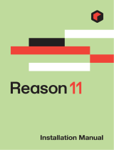 Propellerhead Reason Reason 11.0 Installation guide