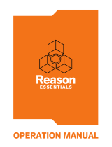 Propellerhead Reason Essentials 1.0 Operating instructions