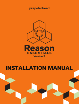 Propellerhead Reason Essentials 9.5 Installation guide