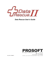 Prosoft Data Data Rescue II Operating instructions