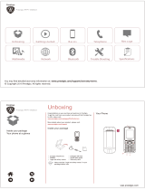 Prestigio MultiPhone Wize B1 Operating instructions