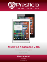 Prestigio MultiPad 4 Diamond 7.85 PMP-7079D Operating instructions
