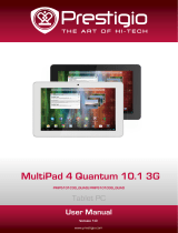 Prestigio MultiPad 4 Quantum 10.1 PMP-5101D Operating instructions