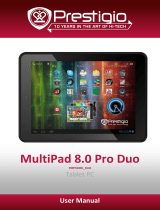 Prestigio PMP-5580C Duo User manual