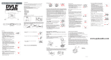 PYLE Audio PHRM36 Owner's manual