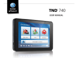 Rand McNally TND 740 User manual