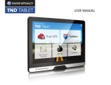 Rand McNally TND Tablet 80 User manual