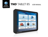 Rand McNally TND Tablet 85 User manual