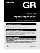 Ricoh GR III User manual