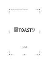 Roxio Toast 9 Titanium Operating instructions
