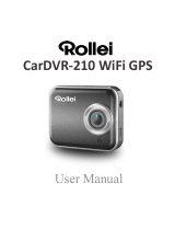 Rollei Car DVR 210 Wi-Fi GPS User manual