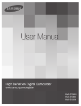 Samsung HMX-E10BN User manual