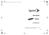 Samsung SPH-I325 Sprint User manual