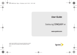 Samsung Conquer 4G Sprint User guide