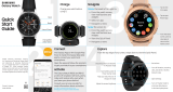 Samsung Galaxy Watch Series Galaxy Watch Bluetooth SM-R800 Quick start guide