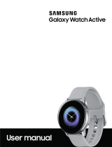Samsung Galaxy Watch Active User manual