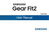 Samsung Gear Fit2 SM-R360 User manual