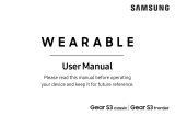 Samsung Gear S3 User manual