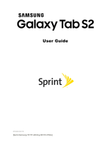 Samsung SM-T817P Sprint User guide