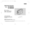 Samsung SCD5000 - DuoCam MiniDV Camcorder/4MP Digital Still Camera Operating instructions