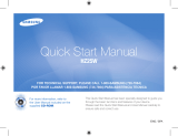 Samsung HZ25W Quick start guide