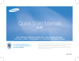 Samsung SL30 Quick start guide