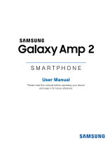 Samsung Galaxy Amp 2 Cricket Wireless User manual
