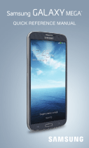 Samsung Galaxy Galaxy Mega Metro PCS Reference guide