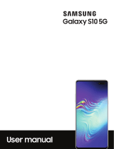 Samsung Galaxy S 10 5G T-Mobile User manual