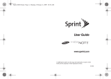 Samsung Highnote Sprint User guide