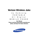 Samsung Juke Verizon Wireless User manual