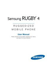 Samsung Rugby 4 AT&T User manual
