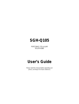 Samsung SGH Q105 User manual
