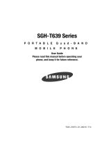 Samsung SGH-T639 T-Mobile User manual