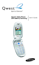 Samsung SPH-A680Q Qwest User manual