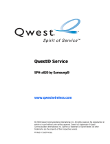 Samsung SPH-A920 Qwest User guide