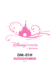 Sharp Disney Mobile DM-01H Operating instructions