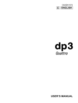Sigma DP3 Quattro User manual