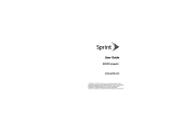 Sanyo Incognito Sprint User manual