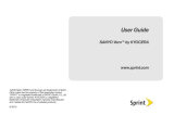 Sanyo SCP-3820 Sprint User manual