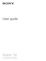 Sony Xperia M User guide