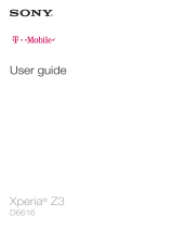 Sony D D6616 T-Mobile User guide