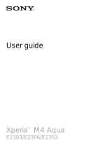 Sony E2306 User manual